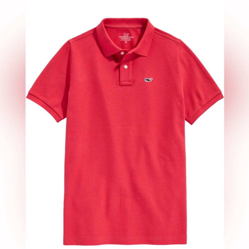 Vineyard Vines Mens Heritage Pique Polo